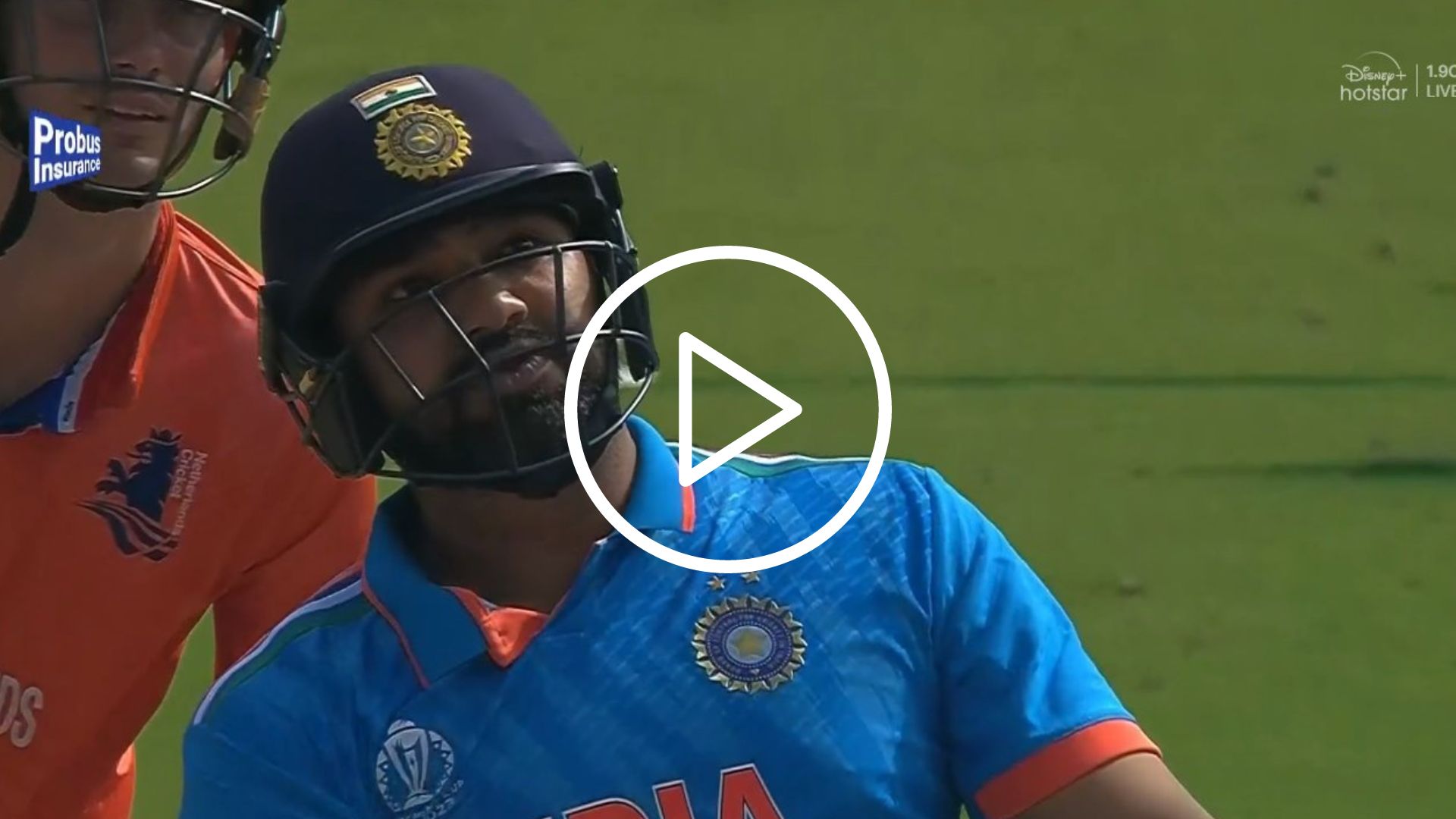 [Watch] Rohit Sharma's Sizzling Fifty 'Stuns' Netherlands In Bengaluru